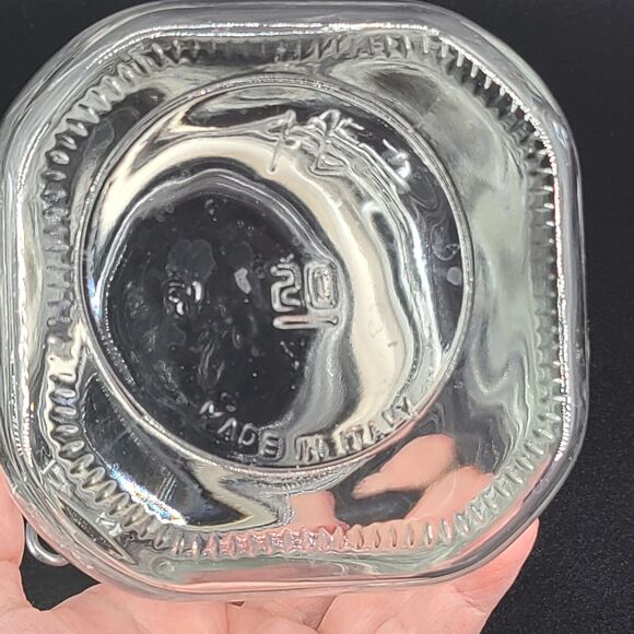 Fido Bormioli Rocco Wire Hinged Clear Glass 1L Jar Made in Italy - Picture 6 of 6